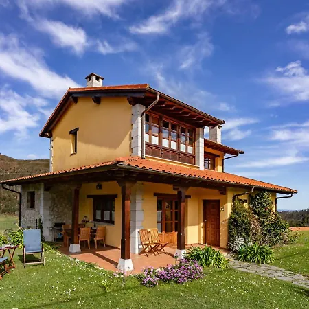 Casa Mariella En Linares Ribadesella Chalet *